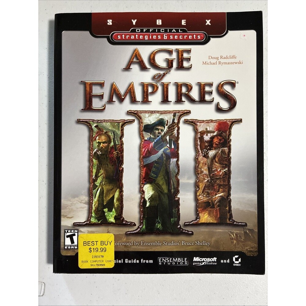 Age of Empires III : Sybex Official Strategies and Secrets PC Gaming Guide Book